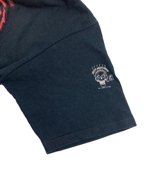 ALL SPORT（オールスポーツ）ALL SPORT (オールスポーツ) KISS FORK HEAD TOUR FAN CLUB Tee ブラック サイズ:44（L）の古着・服飾アイテム