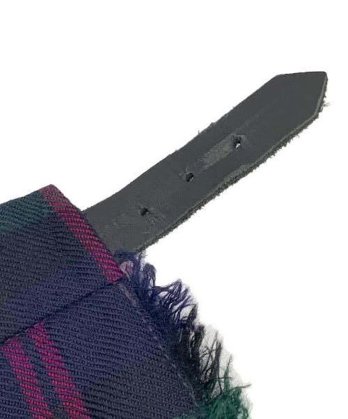 O'NEIL OF DUBLIN（オニールオブダブリン）O'NEIL OF DUBLIN (オニールオブダブリン) スカート グリーン×ピンク サイズ:36の古着・服飾アイテム