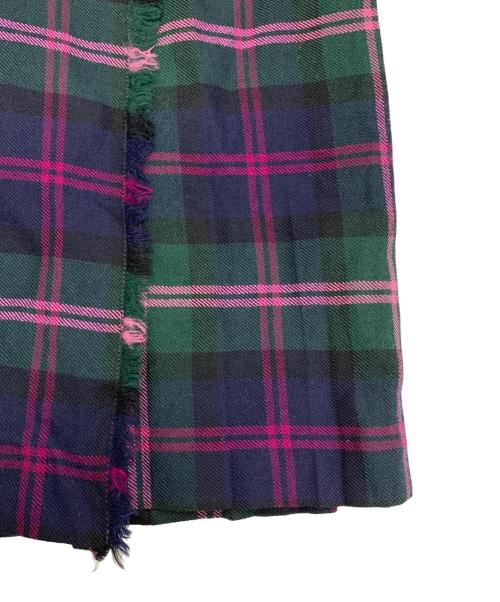O'NEIL OF DUBLIN（オニールオブダブリン）O'NEIL OF DUBLIN (オニールオブダブリン) スカート グリーン×ピンク サイズ:36の古着・服飾アイテム