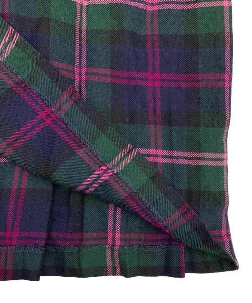 O'NEIL OF DUBLIN（オニールオブダブリン）O'NEIL OF DUBLIN (オニールオブダブリン) スカート グリーン×ピンク サイズ:36の古着・服飾アイテム