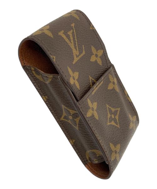 LOUIS VUITTON（ルイ ヴィトン）LOUIS VUITTON (ルイ ヴィトン) エテュイ・シガレット ブラウンの古着・服飾アイテム