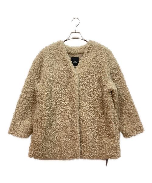 SHIPS（シップス）SHIPS (シップス) フェイクファーブルゾン ベージュ サイズ:ONE SIZEの古着・服飾アイテム
