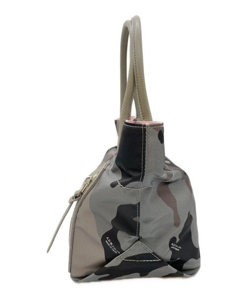 A.D.M.J.（エーディーエムジェイ）A.D.M.J. (エーディーエムジェイ) ハンドバッグ グレーの古着・服飾アイテム