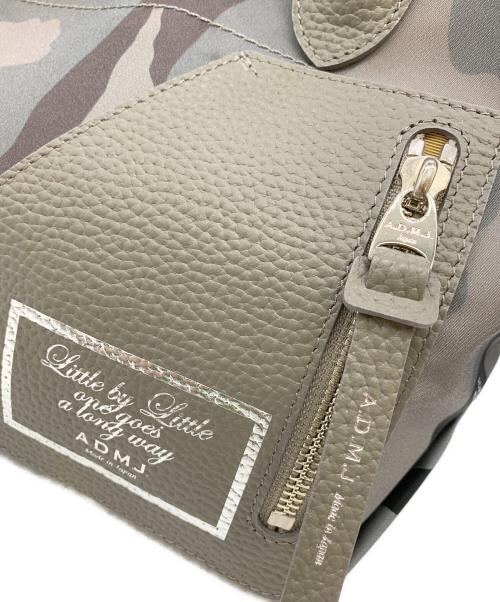 A.D.M.J.（エーディーエムジェイ）A.D.M.J. (エーディーエムジェイ) ハンドバッグ グレーの古着・服飾アイテム