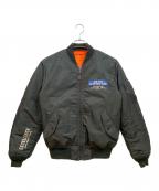 AVIREXアヴィレックス）の古着「MA-1ジャケット」｜ブラック