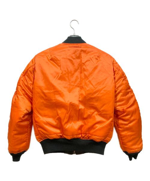 AVIREX（アヴィレックス）AVIREX (アヴィレックス) MA-1ジャケット ブラック サイズ:LARGEの古着・服飾アイテム