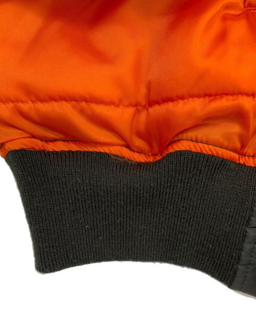 AVIREX（アヴィレックス）AVIREX (アヴィレックス) MA-1ジャケット ブラック サイズ:LARGEの古着・服飾アイテム