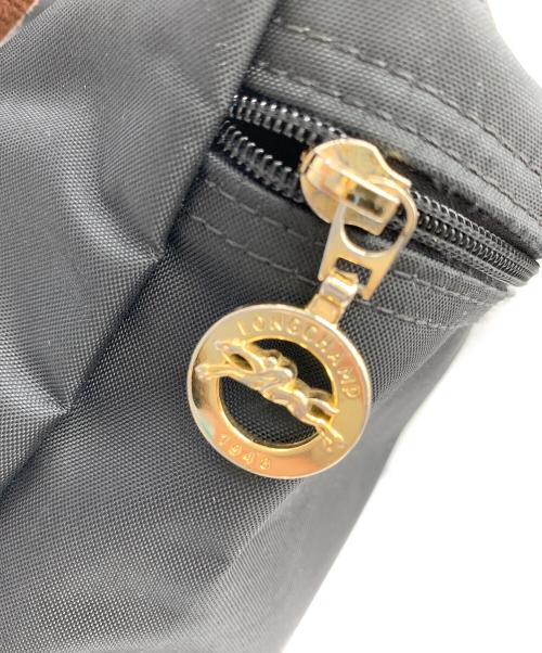 LONGCHAMP（ロンシャン）LONGCHAMP (ロンシャン) リュック ブラック×ブラウンの古着・服飾アイテム