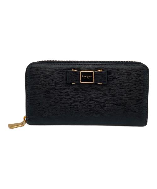 Kate Spade（ケイトスペード）Kate Spade (ケイトスペード) 長財布 ブラックの古着・服飾アイテム