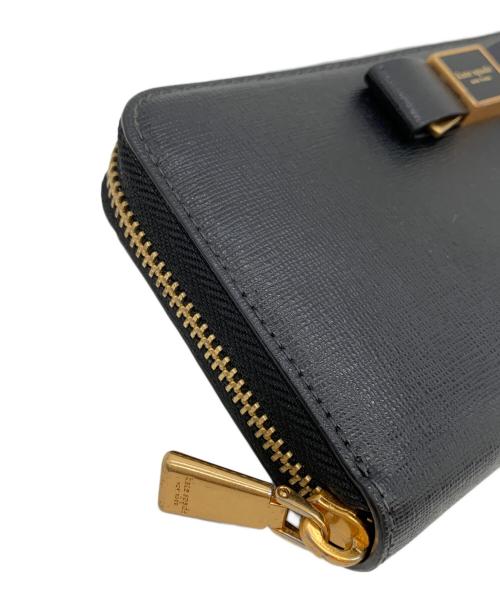 Kate Spade（ケイトスペード）Kate Spade (ケイトスペード) 長財布 ブラックの古着・服飾アイテム