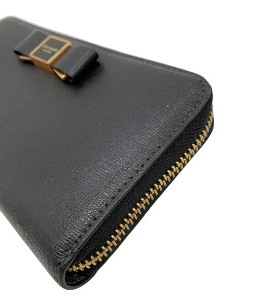 Kate Spade（ケイトスペード）Kate Spade (ケイトスペード) 長財布 ブラックの古着・服飾アイテム