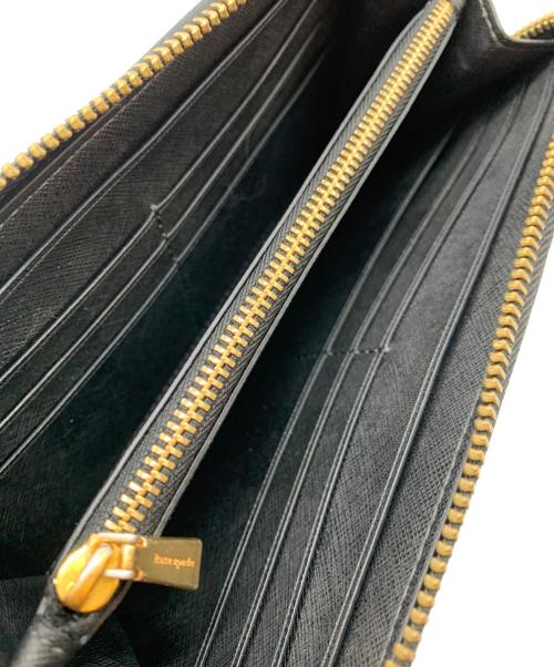 Kate Spade（ケイトスペード）Kate Spade (ケイトスペード) 長財布 ブラックの古着・服飾アイテム