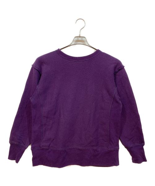 Champion（チャンピオン）Champion (チャンピオン) Needles (ニードルズ) BEAMS BOY (ビームスボーイ) 別注リバースウィーブスウェット パープル サイズ:XSの古着・服飾アイテム
