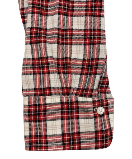 CANTATE（カンタータ）cantate (カンタータ) 長袖シャツ レッド サイズ:48の古着・服飾アイテム