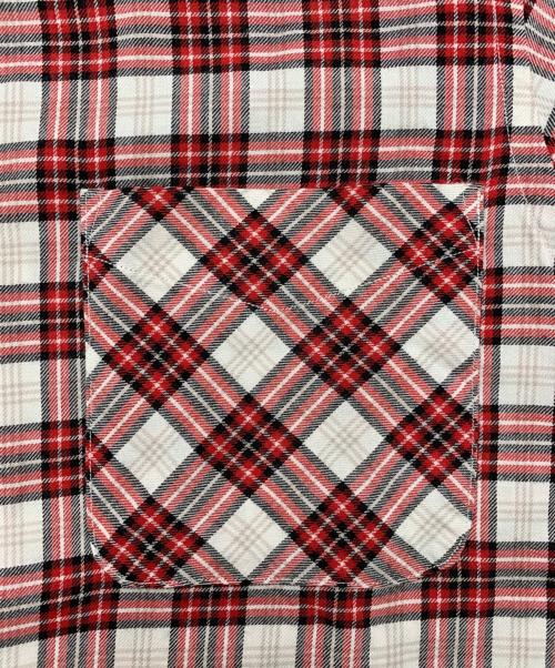 CANTATE（カンタータ）cantate (カンタータ) 長袖シャツ レッド サイズ:48の古着・服飾アイテム