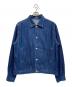 AURALEE（オーラリー）の古着「ブルゾン」｜インディゴ