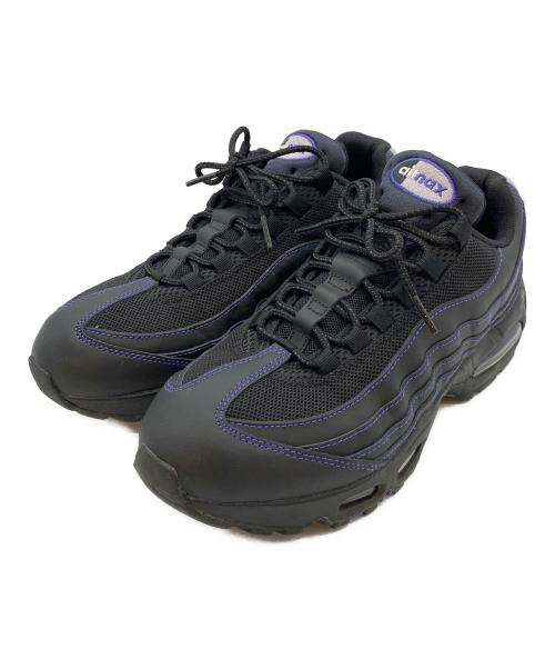 NIKE（ナイキ）NIKE (ナイキ) AIR MAX 95 OG ブラック×パープル サイズ:US9.5の古着・服飾アイテム