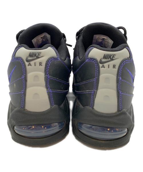 NIKE（ナイキ）NIKE (ナイキ) AIR MAX 95 OG ブラック×パープル サイズ:US9.5の古着・服飾アイテム