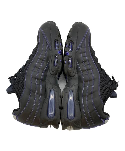 NIKE（ナイキ）NIKE (ナイキ) AIR MAX 95 OG ブラック×パープル サイズ:US9.5の古着・服飾アイテム