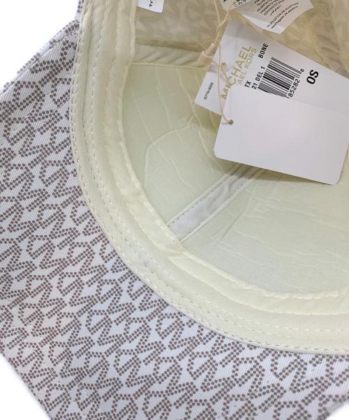 MICHAEL KORS（マイケル・コース）MICHAEL KORS (マイケルコース) キャップ アイボリー サイズ:OSの古着・服飾アイテム