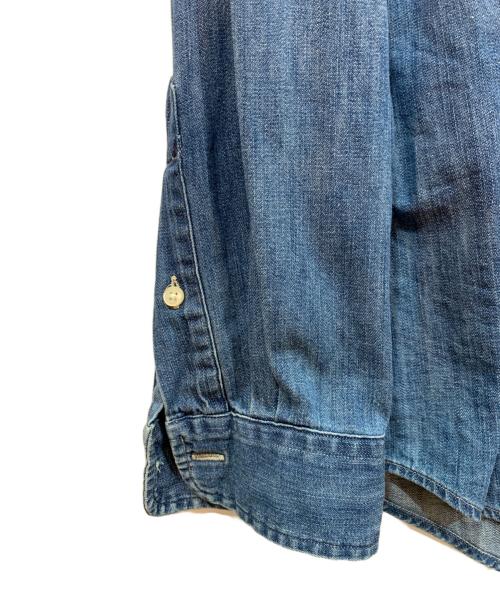 POLO RALPH LAUREN（ポロ・ラルフローレン）POLO RALPH LAUREN (ポロ・ラルフローレン) BEAMS (ビームス) デニムシャツ インディゴ サイズ:Mの古着・服飾アイテム
