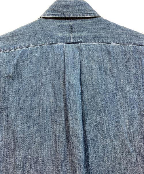 POLO RALPH LAUREN（ポロ・ラルフローレン）POLO RALPH LAUREN (ポロ・ラルフローレン) BEAMS (ビームス) デニムシャツ インディゴ サイズ:Mの古着・服飾アイテム