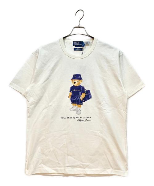 POLO RALPH LAUREN（ポロ・ラルフローレン）POLO RALPH LAUREN (ポロ・ラルフローレン) BEAMS (ビームス) Polo Bear T-Shirt ホワイト サイズ:S 未使用品の古着・服飾アイテム