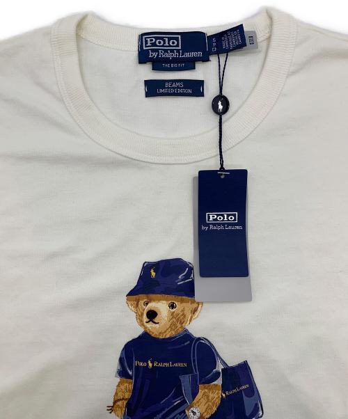 POLO RALPH LAUREN（ポロ・ラルフローレン）POLO RALPH LAUREN (ポロ・ラルフローレン) BEAMS (ビームス) Polo Bear T-Shirt ホワイト サイズ:S 未使用品の古着・服飾アイテム