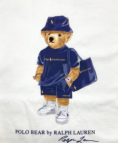 POLO RALPH LAUREN（ポロ・ラルフローレン）POLO RALPH LAUREN (ポロ・ラルフローレン) BEAMS (ビームス) Polo Bear T-Shirt ホワイト サイズ:S 未使用品の古着・服飾アイテム