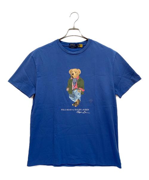 POLO RALPH LAUREN（ポロ・ラルフローレン）POLO RALPH LAUREN (ポロ・ラルフローレン) 半袖Tシャツ ブルー サイズ:M 未使用品の古着・服飾アイテム