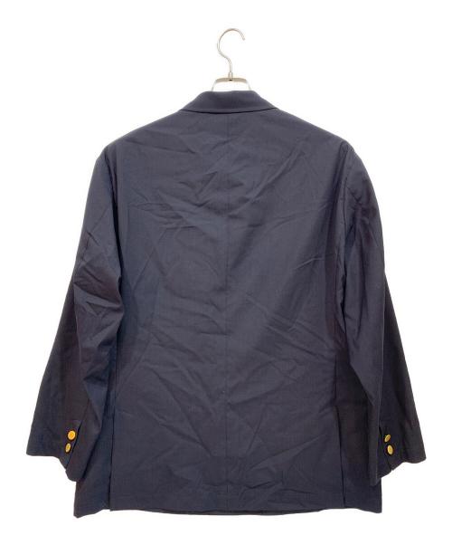 Gymphlex（ジムフレックス）Gymphlex (ジムフレックス) ダブルブレストブレザー ネイビー サイズ:Mの古着・服飾アイテム