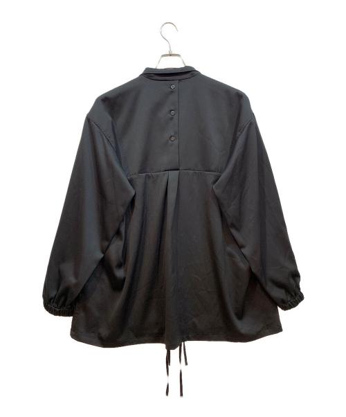 kenichi.（ケンイチ）kenichi. (ケンイチ) Satin pajama shirts ブラック サイズ:Lの古着・服飾アイテム