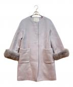 ANAYIアナイ）の古着「ウールコート」｜ブルー