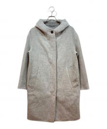 MACKINTOSH LONDON（マッキントッシュ ロンドン）の古着「ウールフーデッドコート」｜グレー