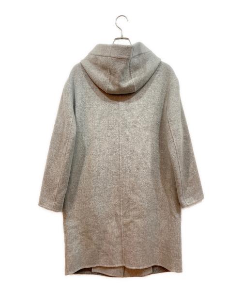 MACKINTOSH LONDON（マッキントッシュ ロンドン）MACKINTOSH LONDON (マッキントッシュ ロンドン) ウールフーデッドコート グレー サイズ:36の古着・服飾アイテム
