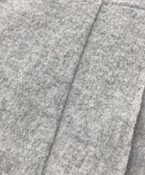 MACKINTOSH LONDON（マッキントッシュ ロンドン）MACKINTOSH LONDON (マッキントッシュ ロンドン) ウールフーデッドコート グレー サイズ:36の古着・服飾アイテム