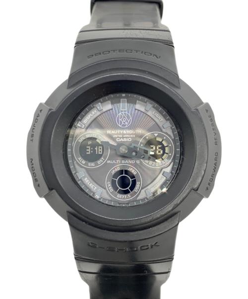 CASIO（カシオ）CASIO (カシオ) BEAUTY&YOUTH (ビューティーアンドユース) デジタルウォッチ ブラックの古着・服飾アイテム