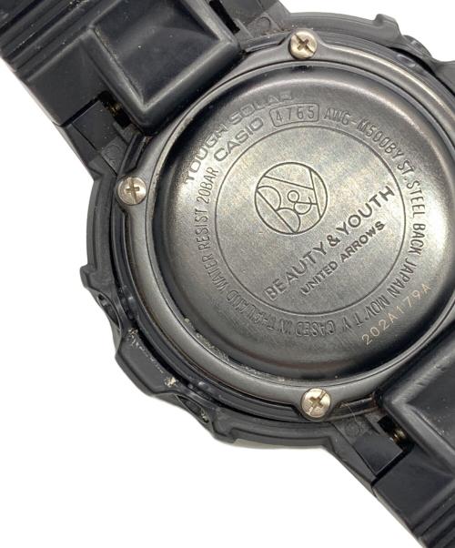 CASIO（カシオ）CASIO (カシオ) BEAUTY&YOUTH (ビューティーアンドユース) デジタルウォッチ ブラックの古着・服飾アイテム