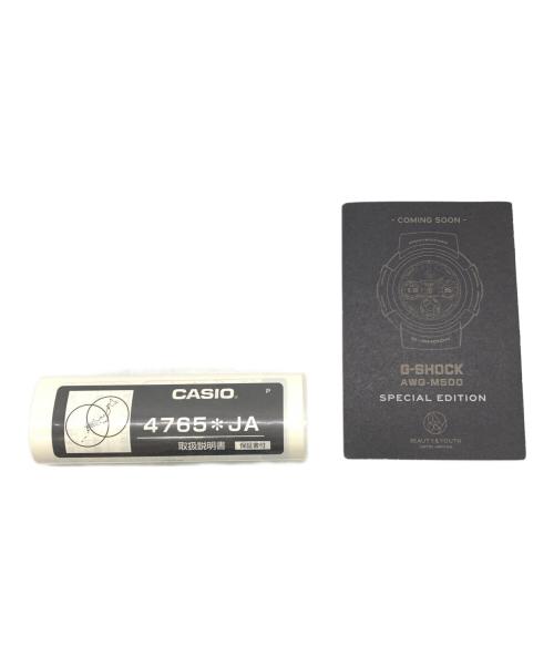 CASIO（カシオ）CASIO (カシオ) BEAUTY&YOUTH (ビューティーアンドユース) デジタルウォッチ ブラックの古着・服飾アイテム