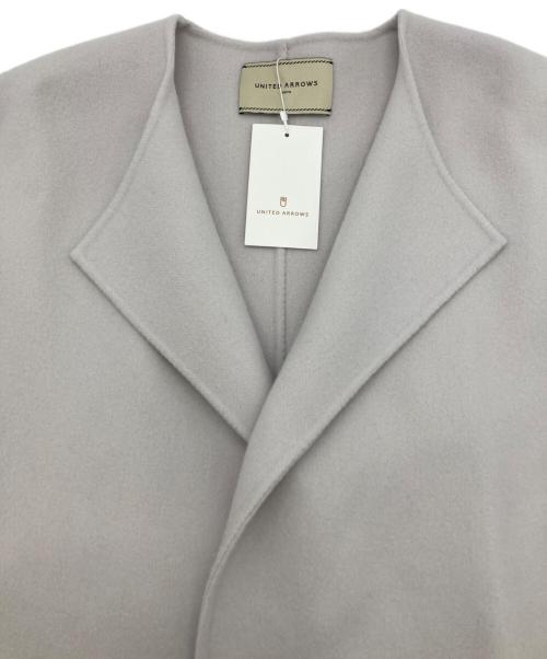 UNITED ARROWS（ユナイテッドアローズ）UNITED ARROWS (ユナイテッドアローズ) チェスターコート グレー サイズ:38 未使用品の古着・服飾アイテム