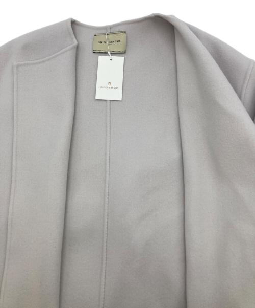 UNITED ARROWS（ユナイテッドアローズ）UNITED ARROWS (ユナイテッドアローズ) チェスターコート グレー サイズ:38 未使用品の古着・服飾アイテム