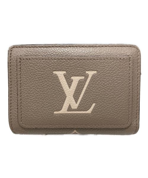LOUIS VUITTON（ルイ ヴィトン）LOUIS VUITTON (ルイ ヴィトン) ポルトフォイユクレア ベージュの古着・服飾アイテム