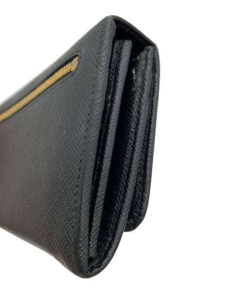 PRADA（プラダ）PRADA (プラダ) 長財布 ブラックの古着・服飾アイテム
