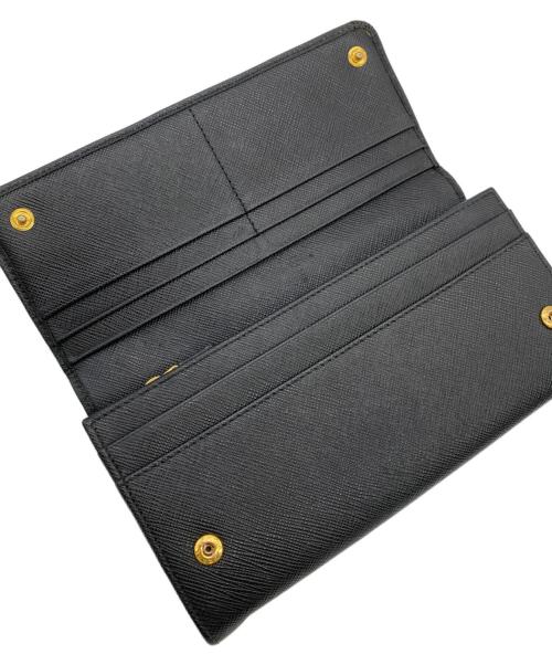 PRADA（プラダ）PRADA (プラダ) 長財布 ブラックの古着・服飾アイテム