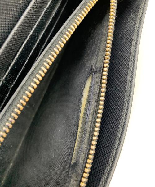 PRADA（プラダ）PRADA (プラダ) 長財布 ブラックの古着・服飾アイテム