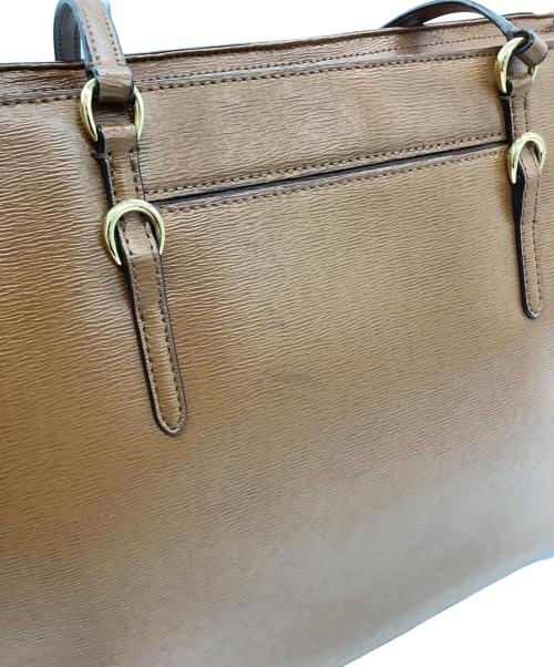 LAUREN RALPH LAUREN（ローレンラルフローレン）LAUREN RALPH LAUREN (ローレンラルフローレン) トートバッグ ブラウンの古着・服飾アイテム