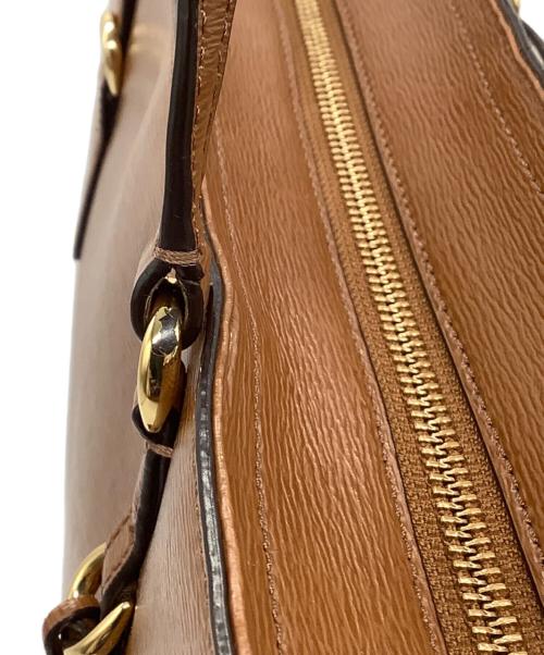 LAUREN RALPH LAUREN（ローレンラルフローレン）LAUREN RALPH LAUREN (ローレンラルフローレン) トートバッグ ブラウンの古着・服飾アイテム