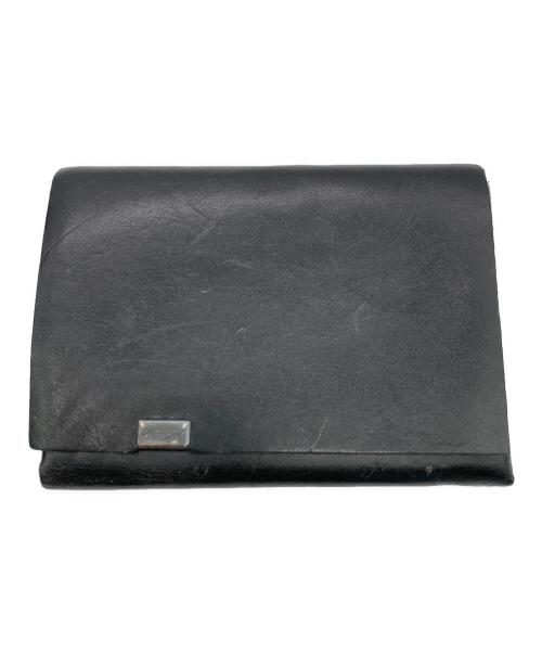 所作 shosa（ショサ）所作 shosa (ショサ) 3つ折り財布 ブラックの古着・服飾アイテム
