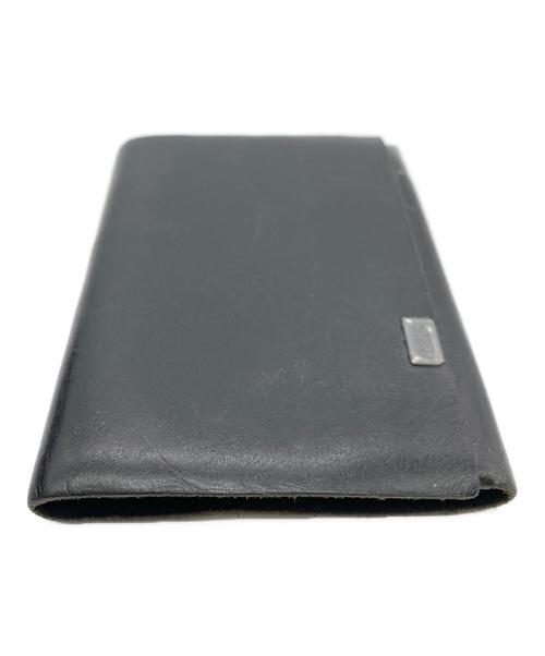 所作 shosa（ショサ）所作 shosa (ショサ) 3つ折り財布 ブラックの古着・服飾アイテム