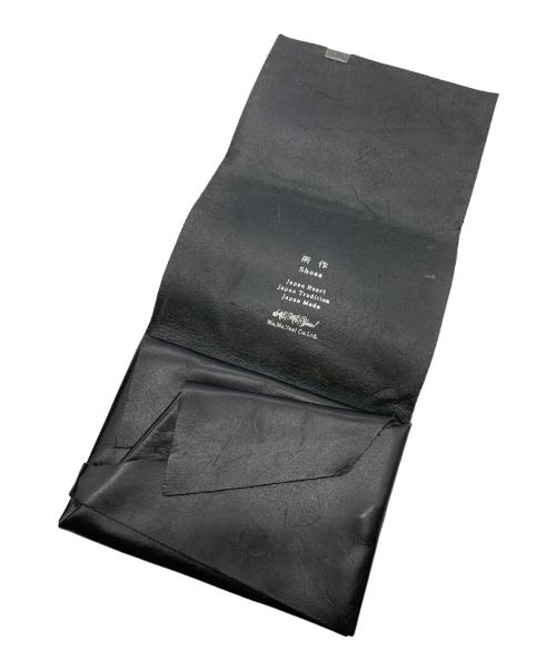 所作 shosa（ショサ）所作 shosa (ショサ) 3つ折り財布 ブラックの古着・服飾アイテム